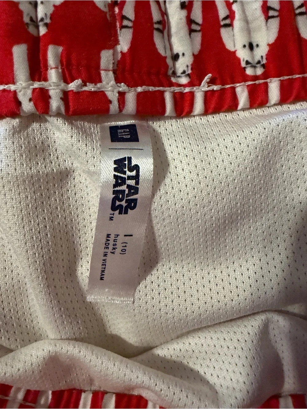 GAP Boys Star Wars, Stormtroopers,Darth Vader Swim Trunks boys Husky 10